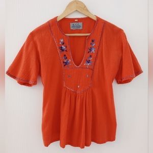Fair Trade Cotton Short Sleeve Top
